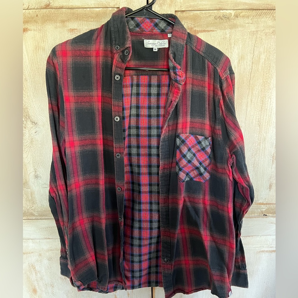 Sovereign Code unique patchwork flannel (M) - Picture 6 of 6